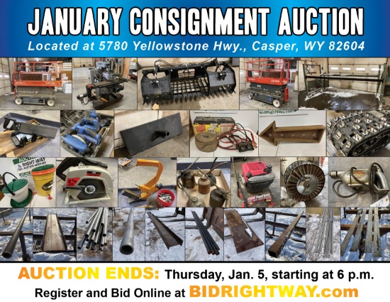 Casper, Wyoming January Consignment Auction
