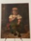 Pierre-Louis-Joseph de Coninck Oil painting - Italian Girl holding a doll