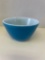 Pyrex blue bowl