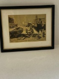 Lionel Barrymore Purdy's basin, gold print