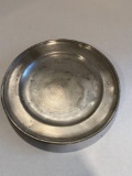 pewter plate