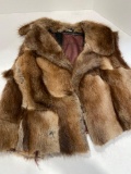 vintage fur vest