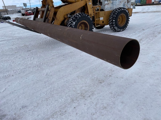 Pipe, 30.10 feet x 16 inches, 3/8 inch thick