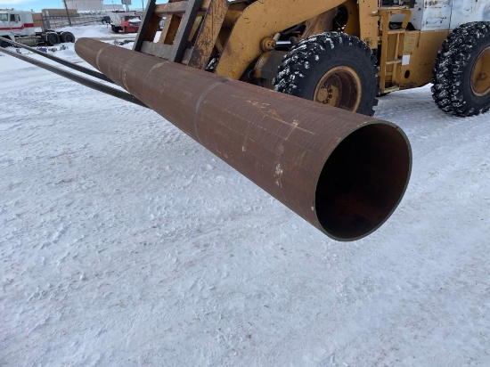Pipe, 24 feet x 16 inches, 3/8 inch thick