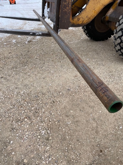 Pipe, 20.5 feet x 3.5 inches outside diameter