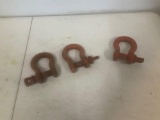 Three clevis