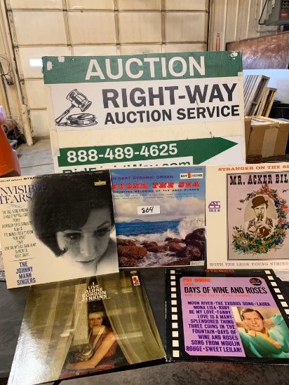 vintage vinyl records