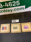 vintage unused stamps