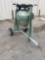 Cement mixer on wheels