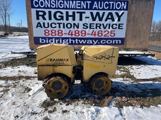 Ramma 1510-CL Vibration Trench Roller