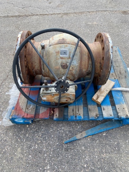 valve with gearbox