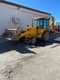 John Deere 210c backhoe