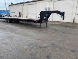 38.5 foot gooseneck Tandem Trailer