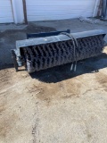 Wolverine 6 foot broom skid loader attachment