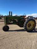 John Deere model A tractor