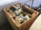 CRATE OF LAWNMOWER & CHAINSAW PARTS