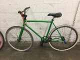 Green Fixie bike
