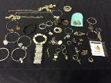 Bracelets,earrings,pins,pendants