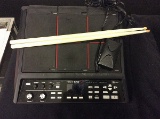 Roland sdp sx drum sampling pad with sticks,and power plug