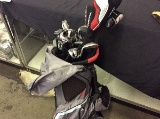 Oakley golf bag with taylor made,adamsgolf,cleveland, And tommyarmour clubs
