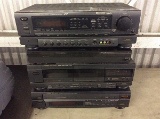 Fisher av surround receiver,cassette deck,cd changer player, Digital video recorder