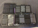 6 lg and 5 zte cell phnes