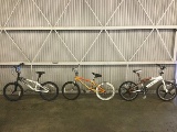 3 bmx bikes