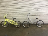 2 bmx bikes