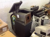 Pallet of pay here parking meter parts