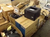 Pallet of computer equipment,cameras