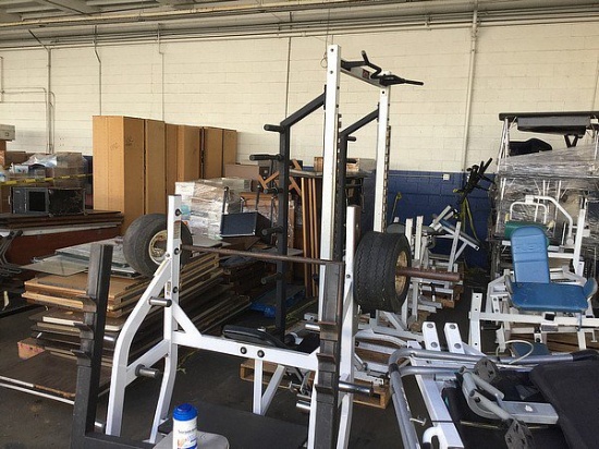 4 PALLETS OF EXERCISE EQUIPMENT