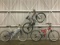 3 full suspension mountain bikes, next, MONGOOSE saga, pacific titan