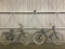 2 beach cruisers, SCHWINN del mar, panama jack