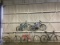 5 mountain bikes, SCHWINN cimarron, 2 no name, ROADMASTER granite peak, KONA fire mountain