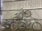 3 beach cruisers, SCHWINN del mar, no name, INFINITY lahaina