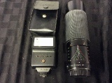 Camera lens sears model no 202,60 to 300mm, Asahi Pentax af200s camera flash