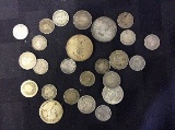 Old foreign coins