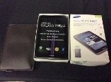 Samsung galaxy tab2 tablet with box,no charging plug