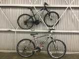 2 mountain bikes, SPECIALIZED hotrock, TREK 3500