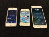 3 iphones