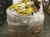 1 pallet of firefighter clothing and filters