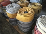 PALLET OF FIRE HOSES