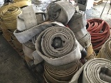 PALLET OF FIRE HOSES