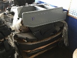 PALLET OF SHELF & CROWN VICTORIA REAR SEATS