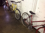 3 all terrain bikes, CANNONDALE, no name, SCHWINN