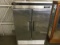 1 locking COMMERCIAL refrigerator, TURBO AIR DELUXE, model TSR 49SD, no keys