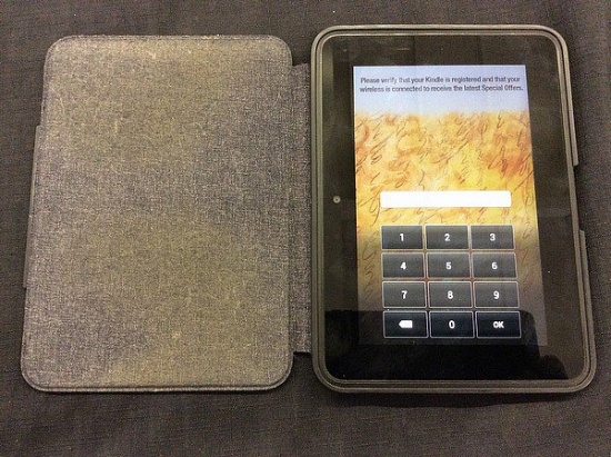 Amazon kindle tablet,locked