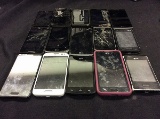 15 Lg cell phones,possibly locked