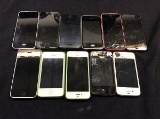 11 iphones,possibly locked