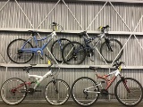 4 DUAL suspension mountain bikes, SCHWINN, AVALON, NEXT, VERTICAL